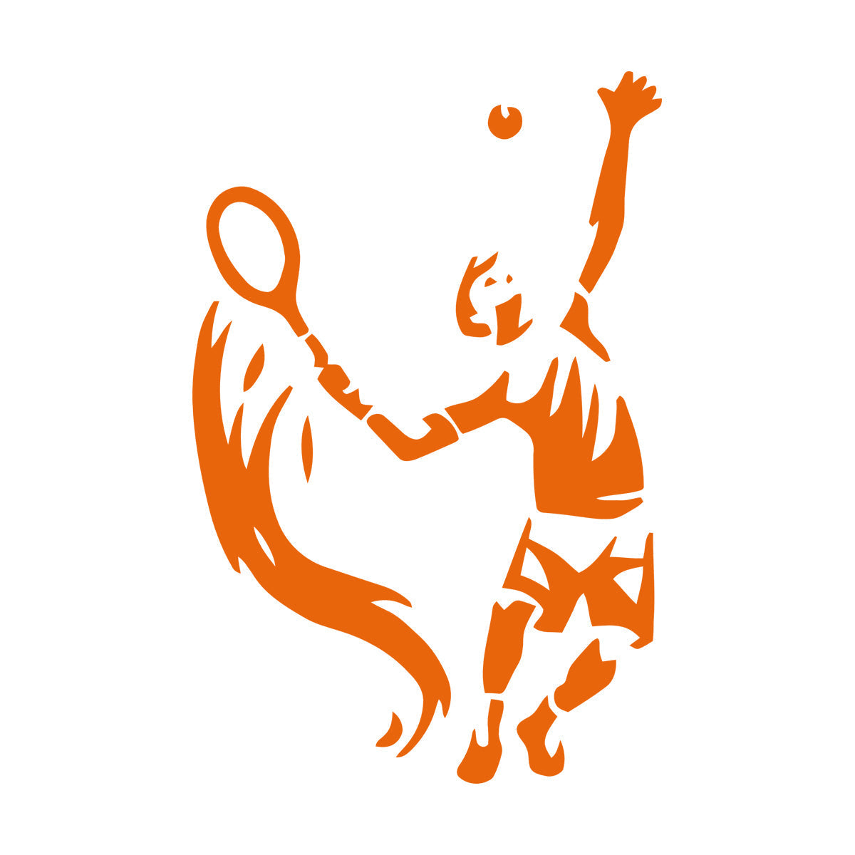 Wall Decals Sports Competitions Game Player Tennis Glass Stickers