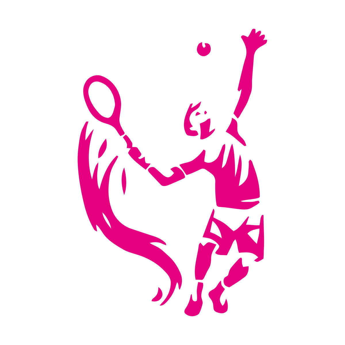 Wall Decals Sports Competitions Game Player Tennis Glass Stickers