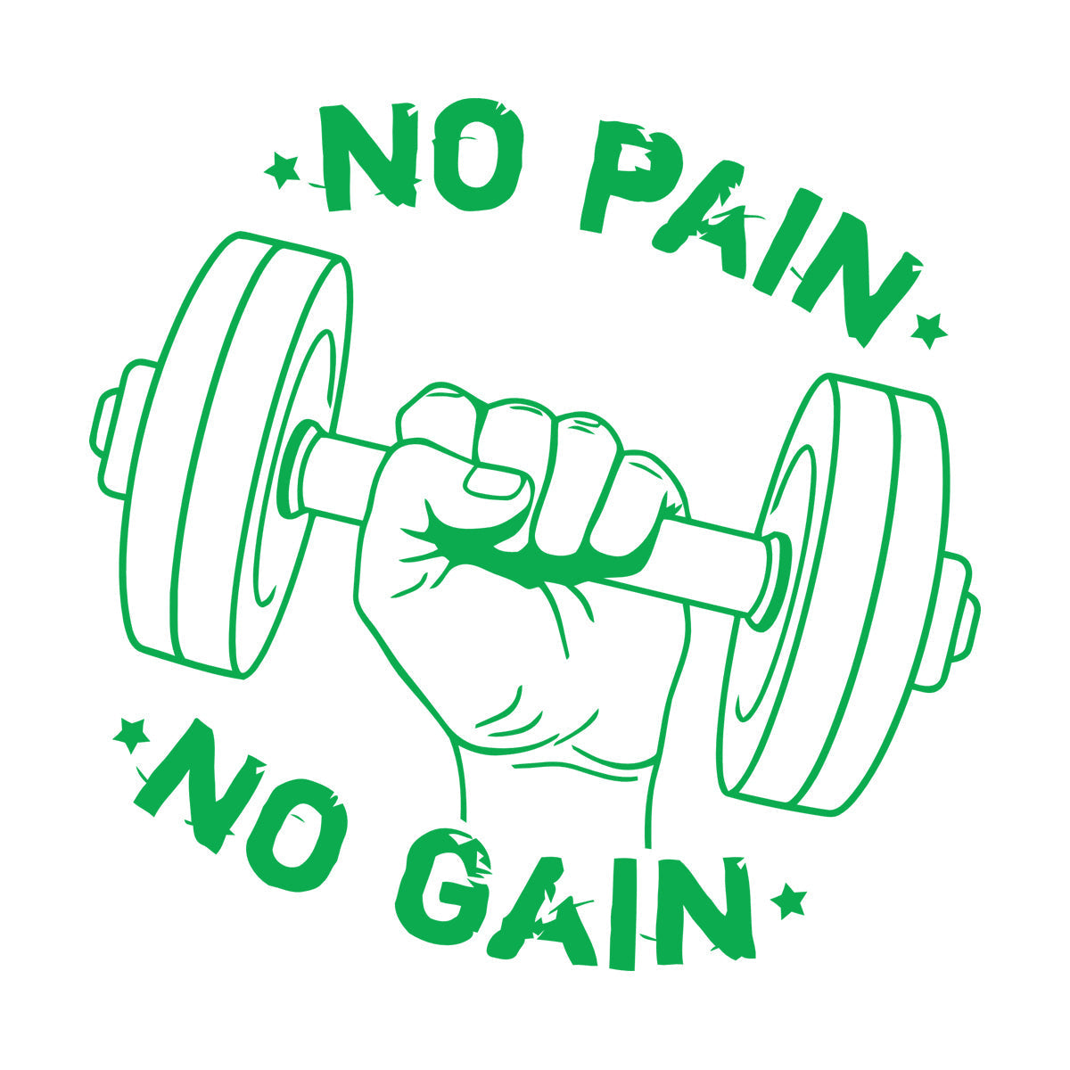 Sports Fitnesscenter Training Motivation Power Sportsman Fine Carving Stickers Multi Color Selection