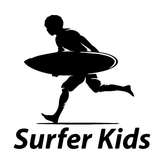 Lettering Decals Sport Surfing Beach Kids Surf Ocean Waterproof
