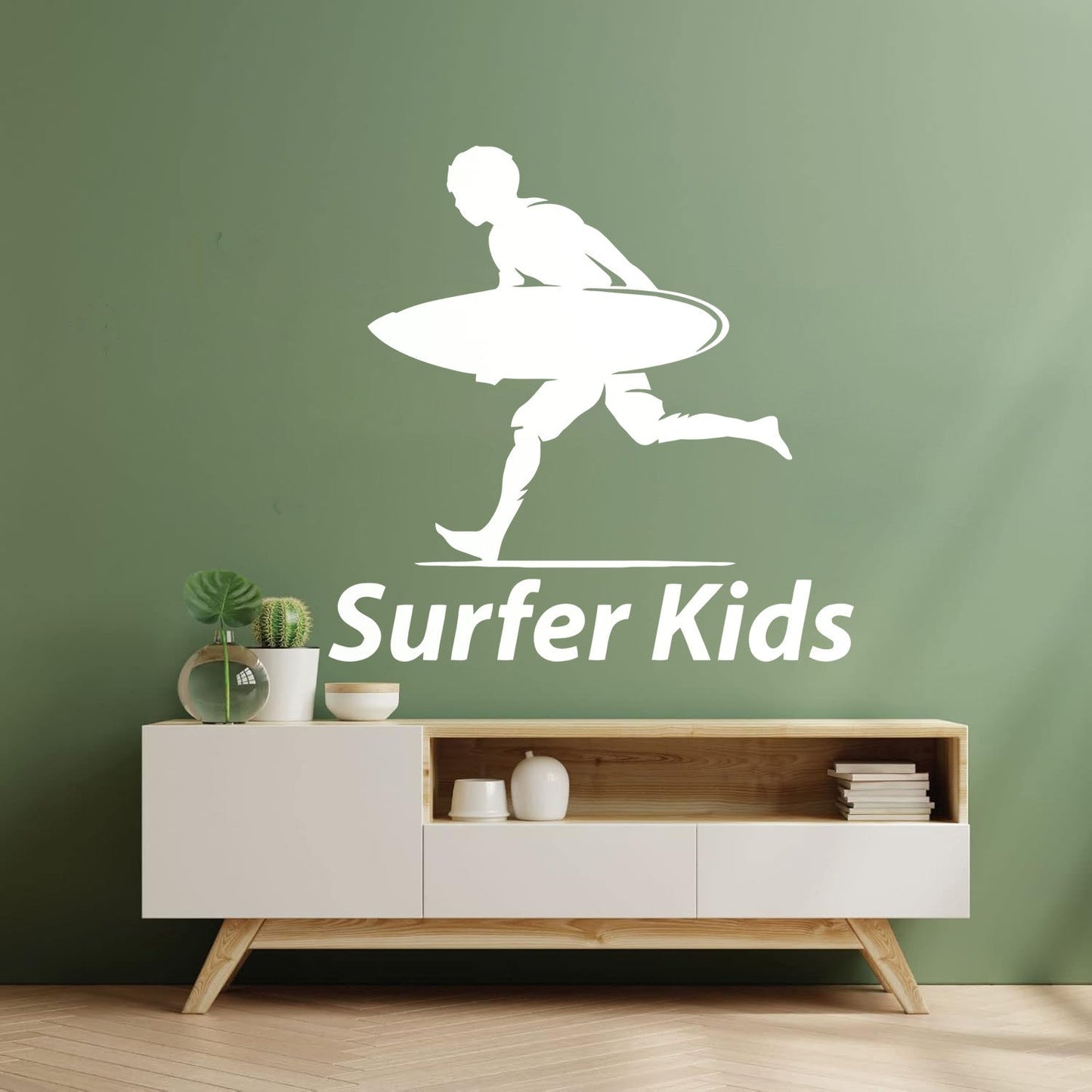 Lettering Decals Sport Surfing Beach Kids Surf Ocean Waterproof