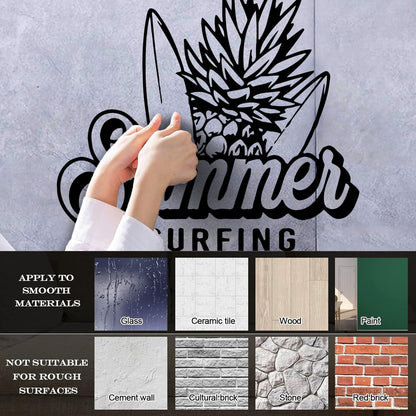 Engraving Decals Summer Surfing Beach Sport Extreme Ocean Window Decals