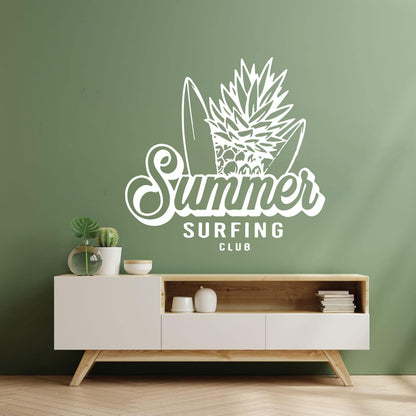 Engraving Decals Summer Surfing Beach Sport Extreme Ocean Window Decals