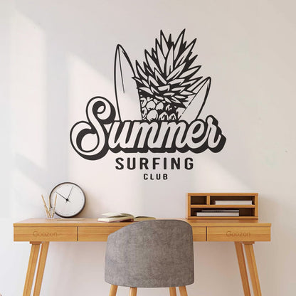 Engraving Decals Summer Surfing Beach Sport Extreme Ocean Window Decals