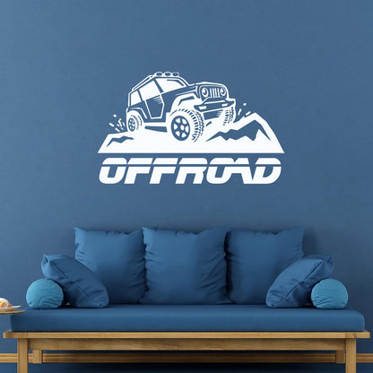 Fine Carving Stickers Suv Off Road Racing Extreme Sport Removable Without Leaving Glue