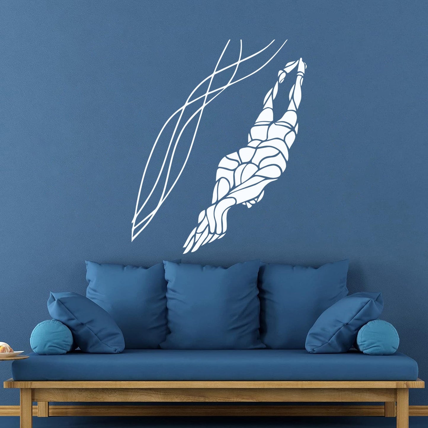 Swimmer Sport Water Swimming Pool Wall Stickers Self Adhesive