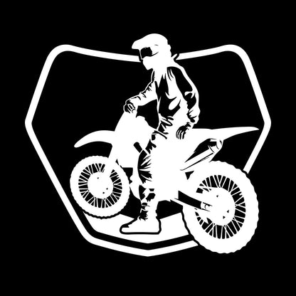 Fine Carving Stickers Bike Biker Drive Speed Race Track Motorcycle Glass Stickers