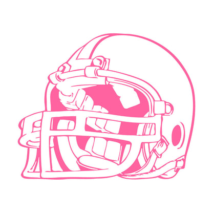Lettering Stickers American Football Helmet Player Fans Equipped With Transfer Film Kit