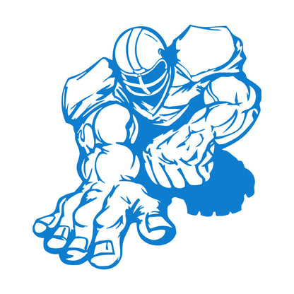 American Football Player Sports Cool Wall Decals Paster Paper Easy Installation