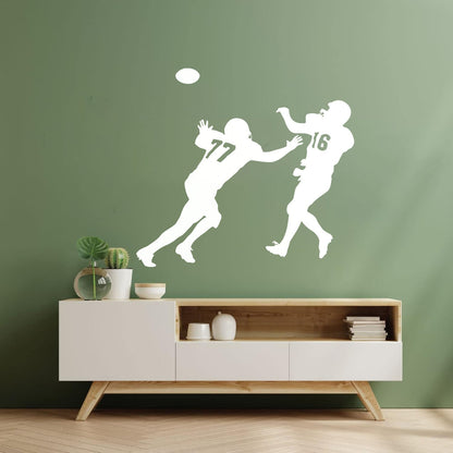 Wall Stickers Football Player Sport Wide Receiver Super Bowl Car Body Decoration