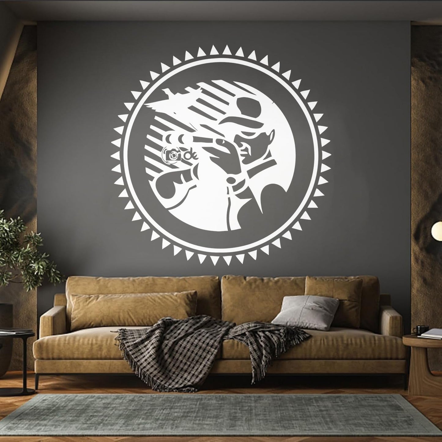 Wall Decals Pvc Hunter Hunting Rifle Shooter Sport Removable Without Leaving Glue