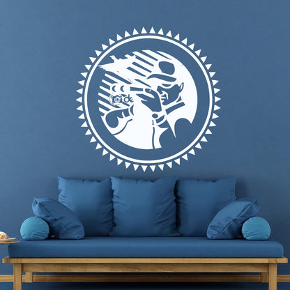 Wall Decals Pvc Hunter Hunting Rifle Shooter Sport Removable Without Leaving Glue