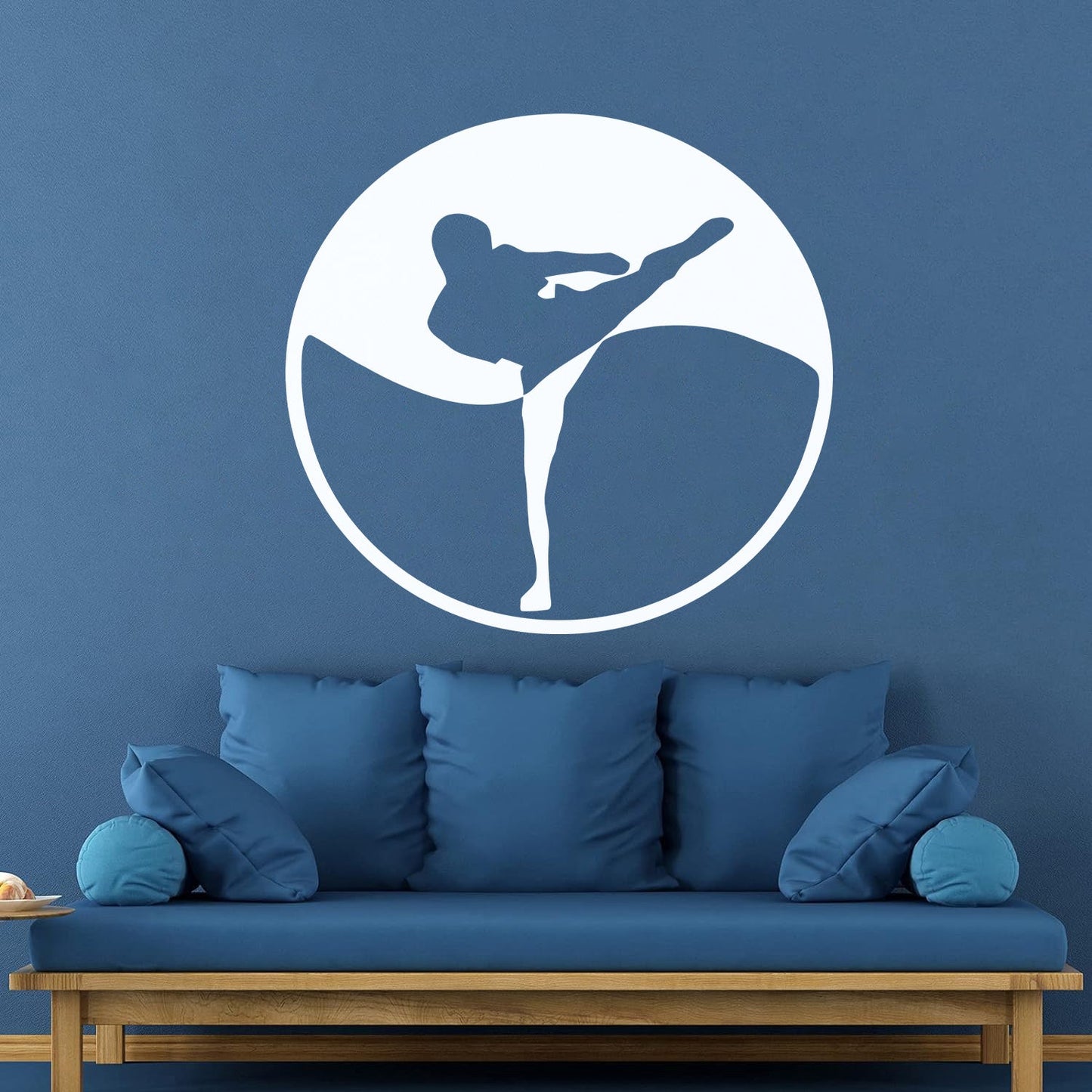 Lettering Stickers Karate Combat Sports Oriental Martial Arts Self Adhesive