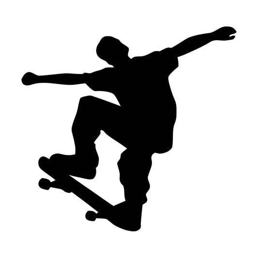 Engraving Decals Skateboarder Extreme Action Sports Board Art Mural Painting