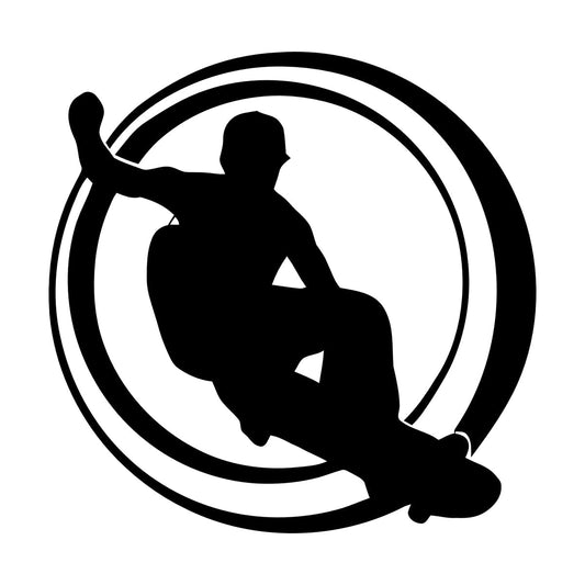 Skateboard Extreme Sports Youth Mural And Wall Vinyl Decal Multiple Size Options