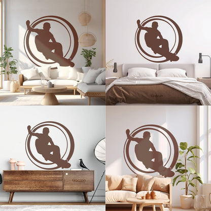 Skateboard Extreme Sports Youth Mural And Wall Vinyl Decal Multiple Size Options