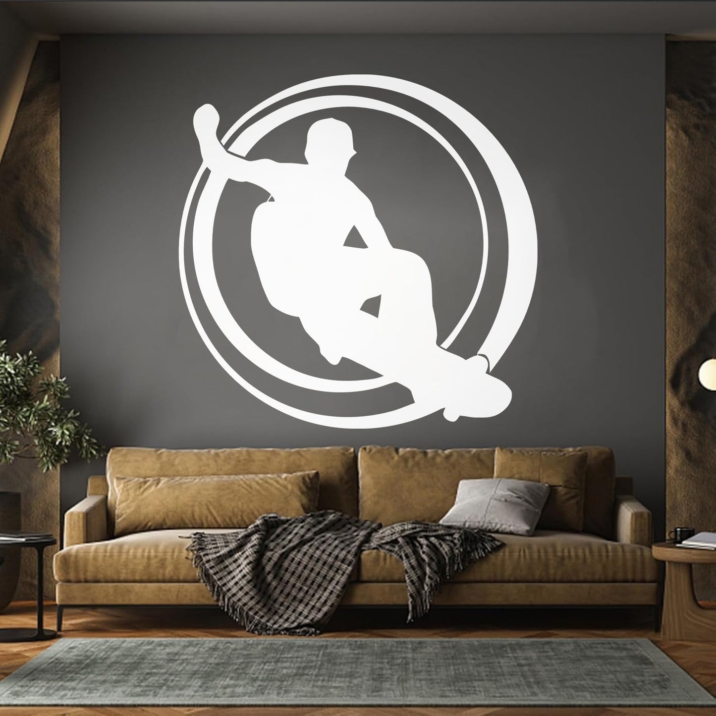 Skateboard Extreme Sports Youth Mural And Wall Vinyl Decal Multiple Size Options