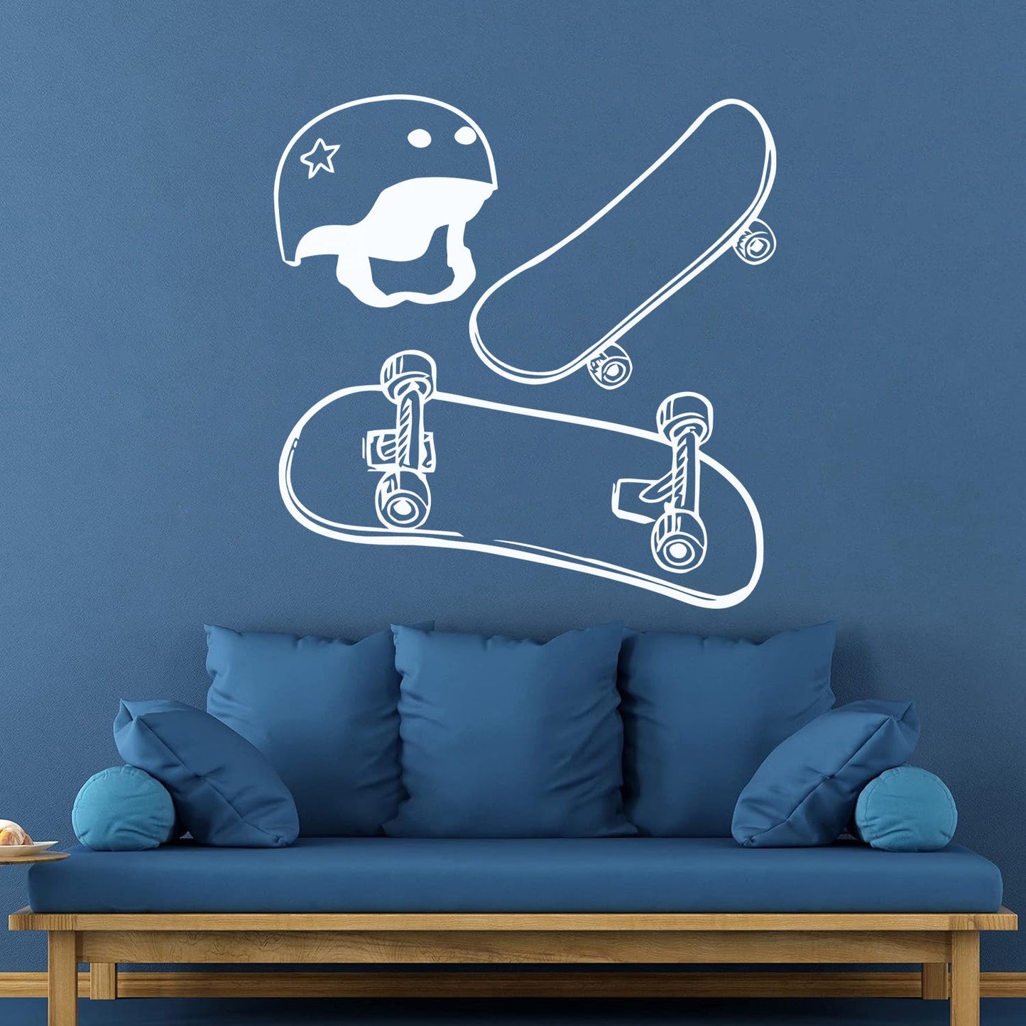 Wall Stickers Paster Paper Skateboard Helmet Extreme Sports Street Teens Waterproof