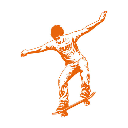 Fine Carving Stickers Skateboard Street Sports Skate Teen Personalized Customization