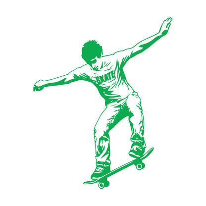 Fine Carving Stickers Skateboard Street Sports Skate Teen Personalized Customization