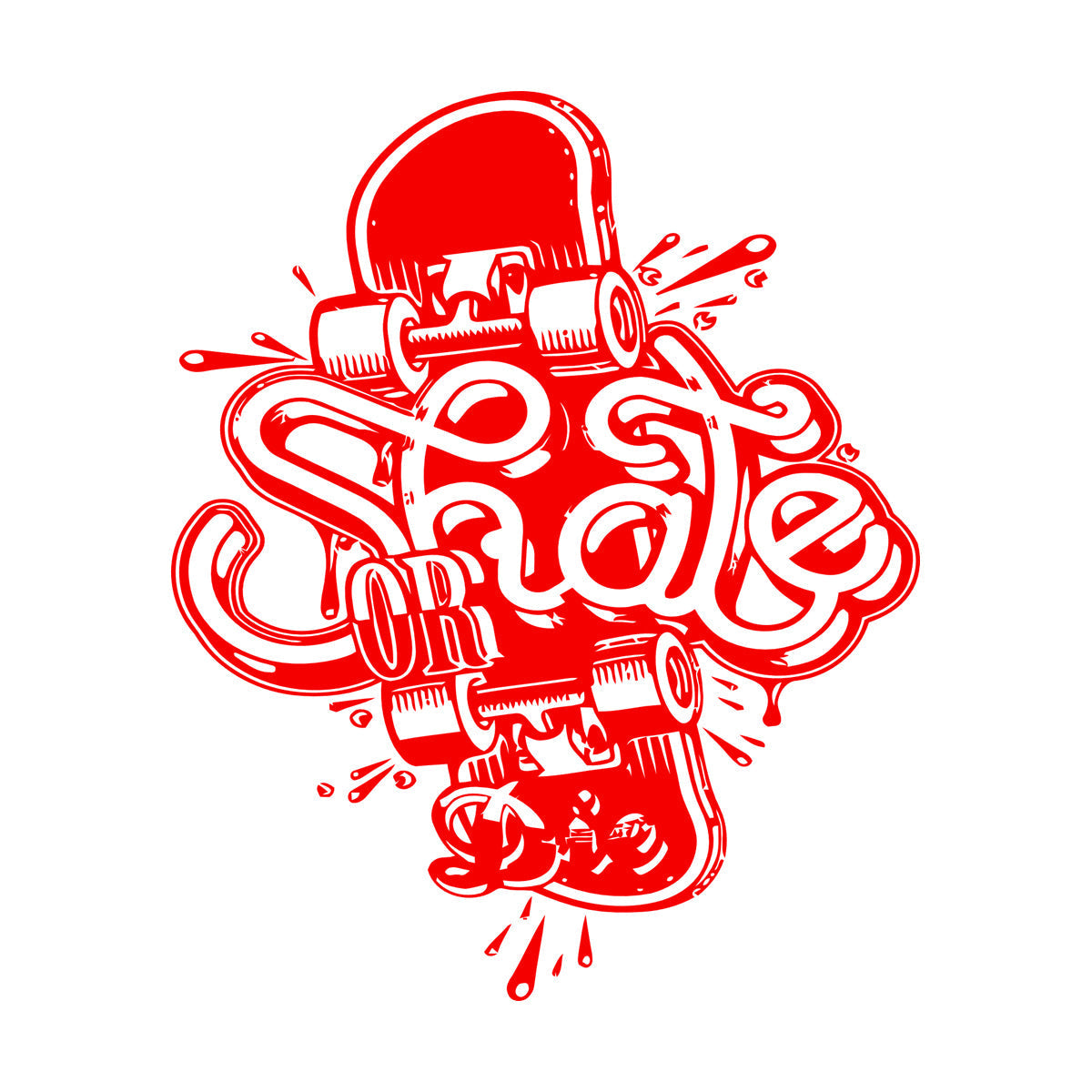 Wall Stickers Skate Skateboard Extreme Teen Street Sport Can Modify And Add Information