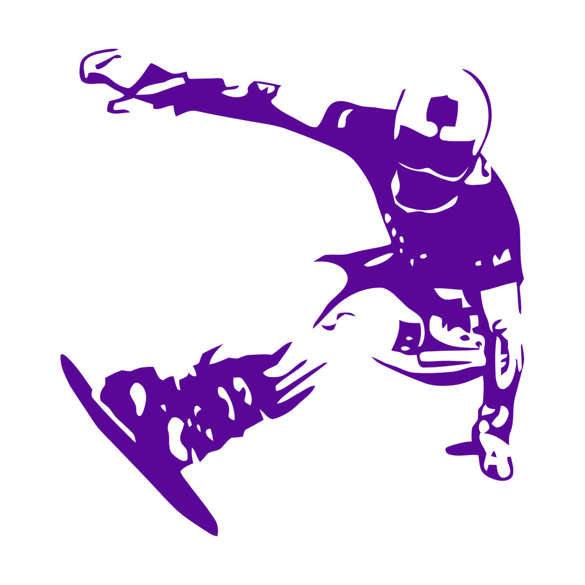 Snowboard Winter Sport Extreme Snowboarding Engraving Stickers Car Body Decoration