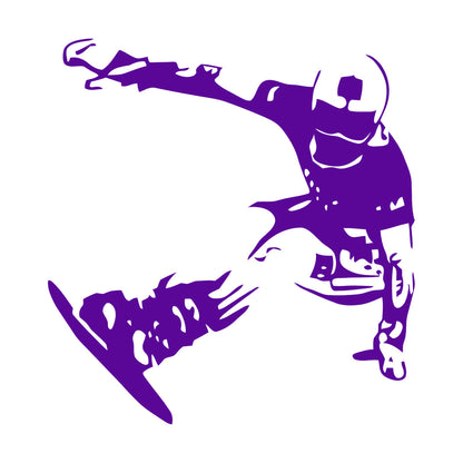 Snowboard Winter Sport Extreme Snowboarding Engraving Stickers Car Body Decoration