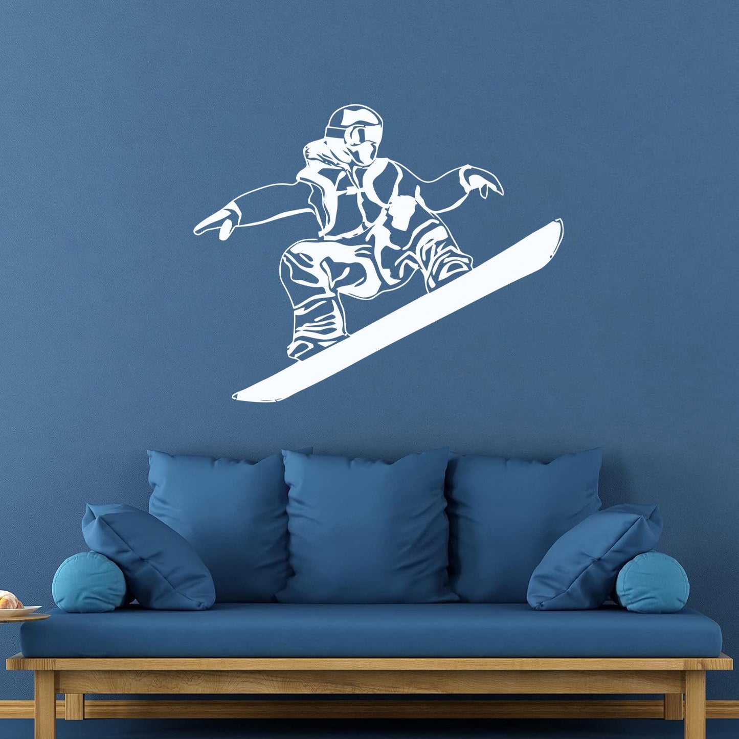 Lettering Decals Snowboard Winter Sports Extreme Mountain Window Decals
