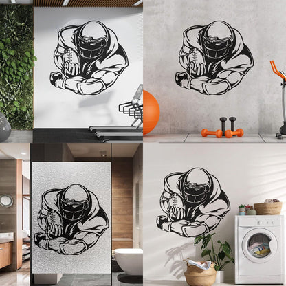 Wall Decals Paster Paper Sport American Football Coolest Tattoo Culture