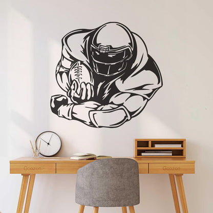 Wall Decals Paster Paper Sport American Football Coolest Tattoo Culture