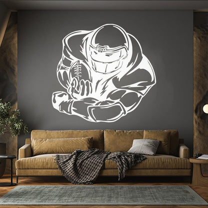 Wall Decals Paster Paper Sport American Football Coolest Tattoo Culture