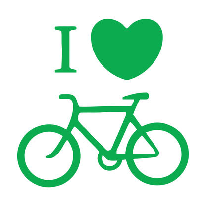 Sport Bike Love Cycling Bicycle Wall Stickers Paster Paper Easy Installation