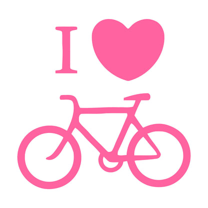 Sport Bike Love Cycling Bicycle Wall Stickers Paster Paper Easy Installation