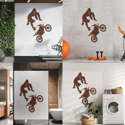 Wall Vinyl Sticker Decor Sport Bike Motocross Extreme Speed Art Mural Painting
