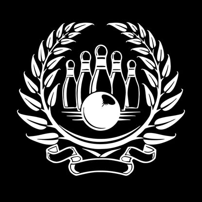 Wall Stickers Sport Bowling Skittles Entertainment Center Waterproof