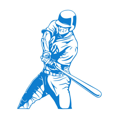 Lettering Stickers Sports Baseball Bat Player Car Body Decoration