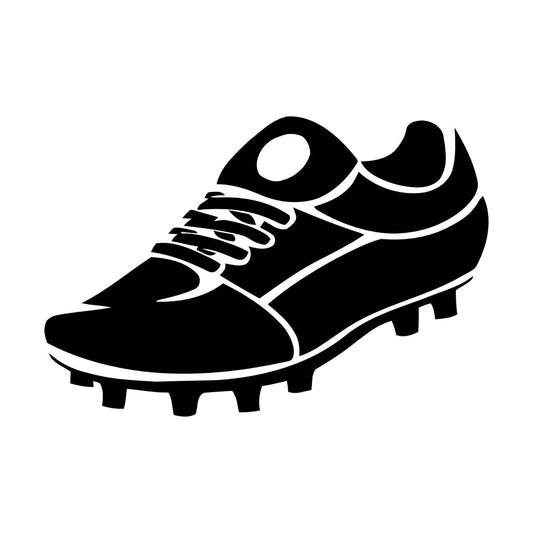 Sports Shoes Cleats Soccer Equipment Wall Vinyl Sticker Decor Multi Color Selection