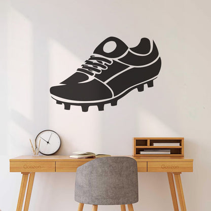 Sports Shoes Cleats Soccer Equipment Wall Vinyl Sticker Decor Multi Color Selection