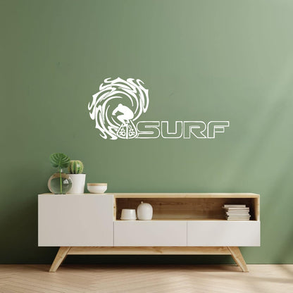 Fine Carving Decals Surfing Extreme Sport Ocean Art Mural Painting