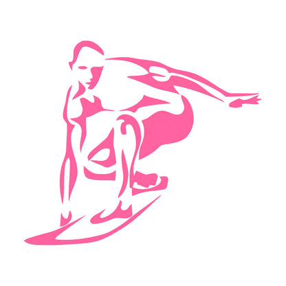 Vinyl Art Sticker Surfing Extreme Sports Board Multiple Size Options