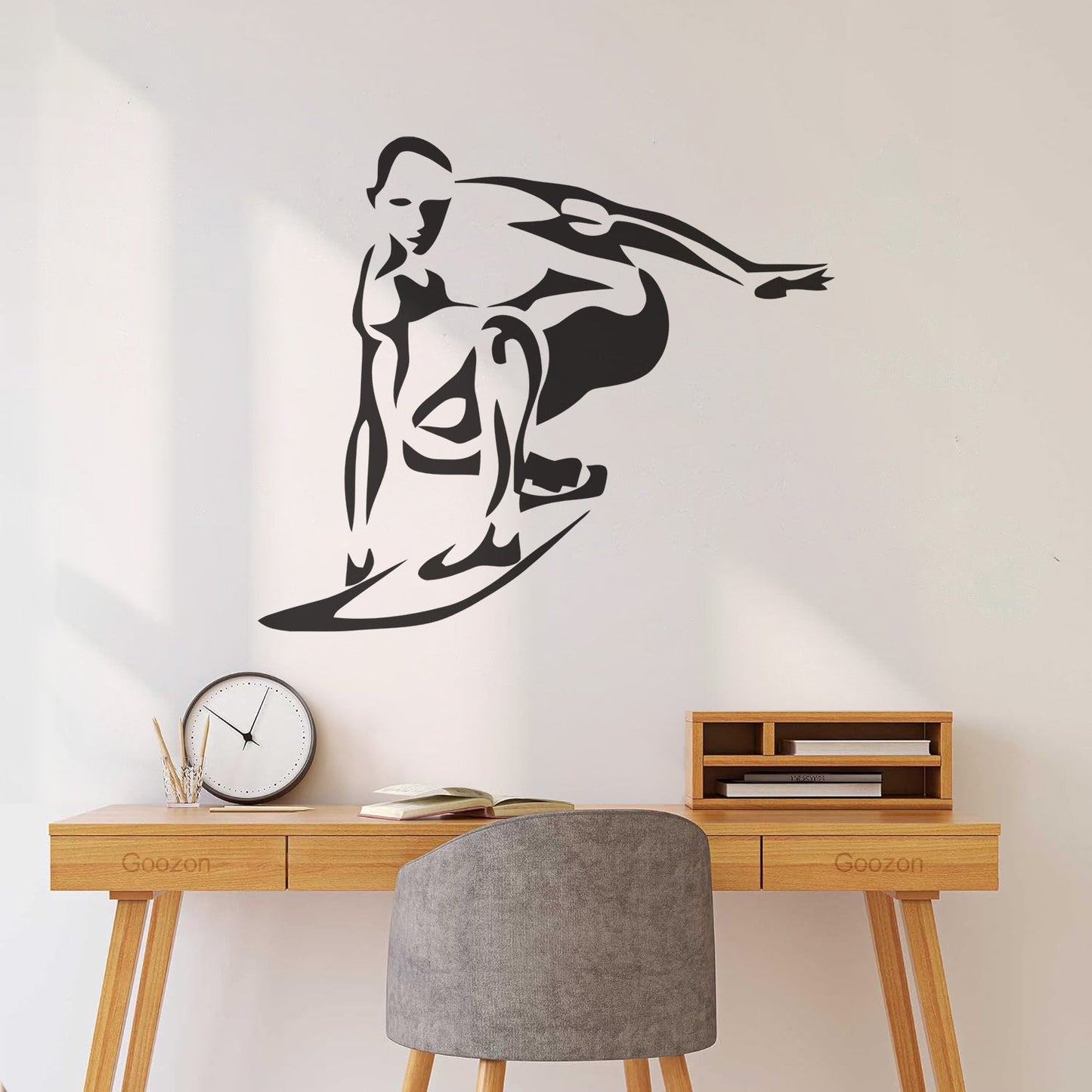 Vinyl Art Sticker Surfing Extreme Sports Board Multiple Size Options