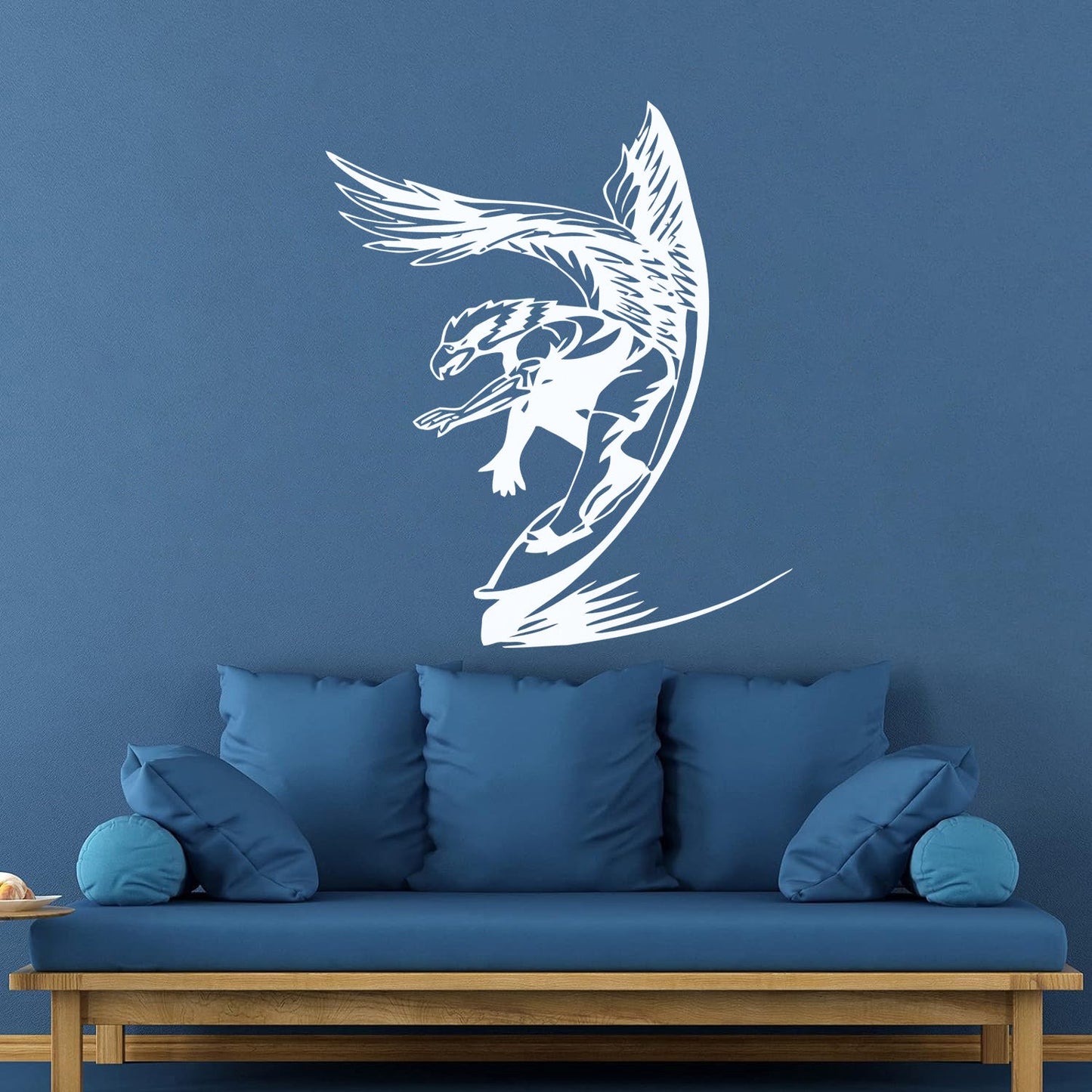 Wall Decals Paster Paper Surfing Water Extreme Sports Art Decoration