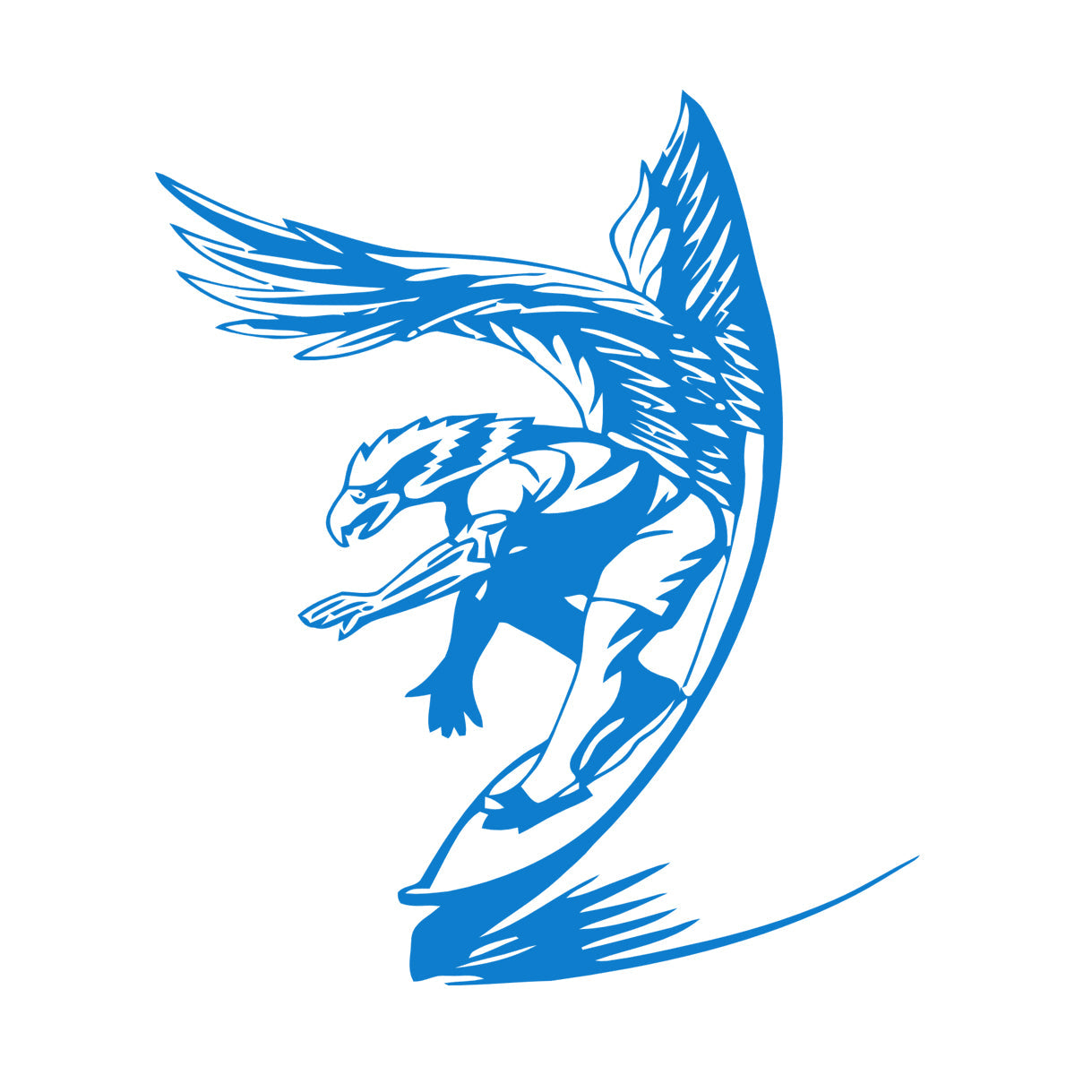 Wall Decals Paster Paper Surfing Water Extreme Sports Art Decoration