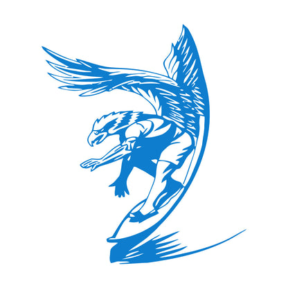 Wall Decals Paster Paper Surfing Water Extreme Sports Art Decoration