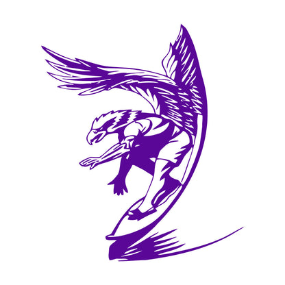 Wall Decals Paster Paper Surfing Water Extreme Sports Art Decoration