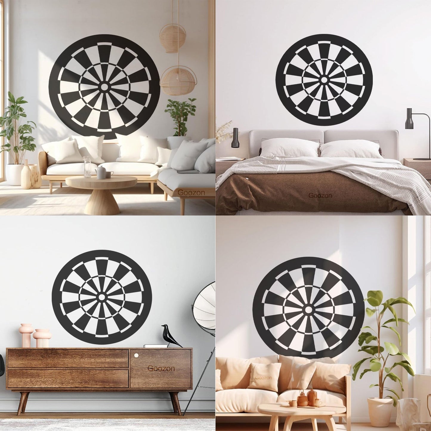 Vinyl Wall Stickers Target Darts Sport Excellent Home Wall Beautification