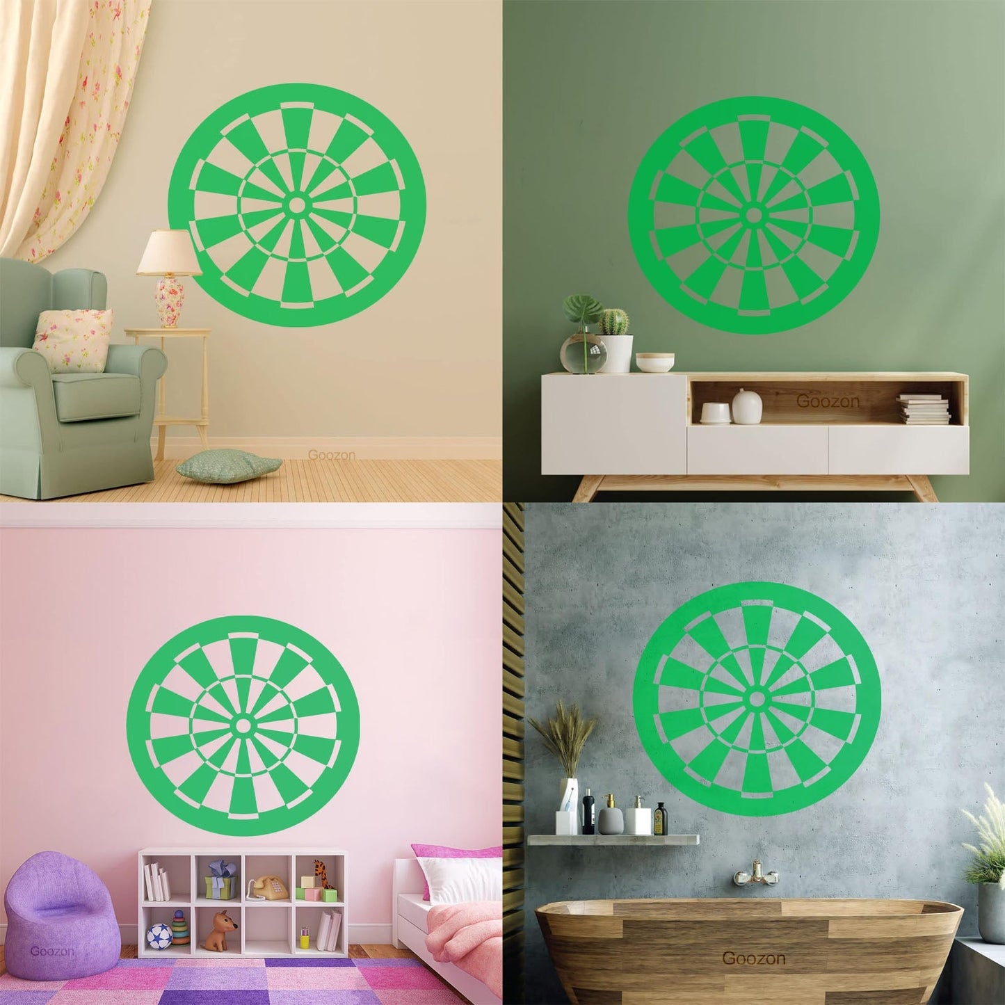 Vinyl Wall Stickers Target Darts Sport Excellent Home Wall Beautification