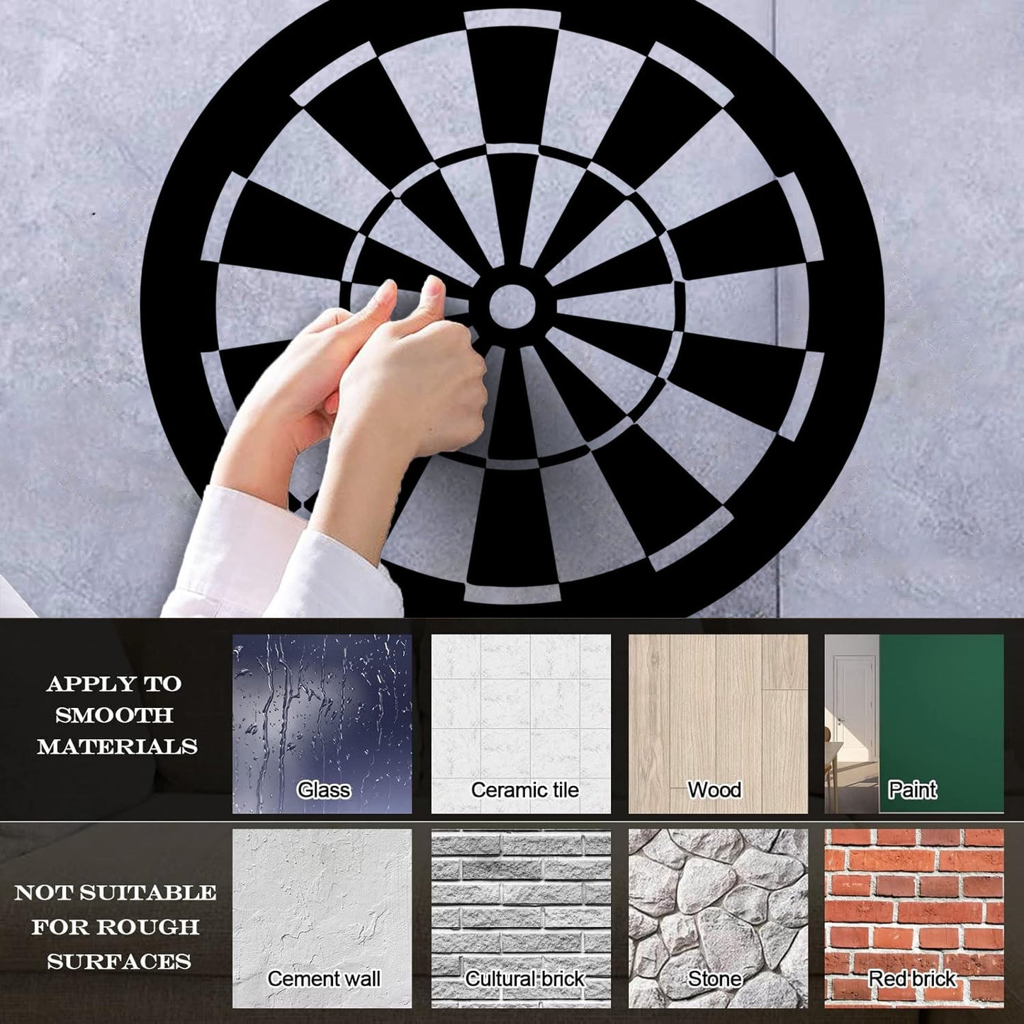 Vinyl Wall Stickers Target Darts Sport Excellent Home Wall Beautification