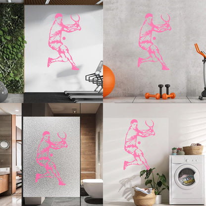 Vinyl Wall Decals Tennis Sport Fun Window Decals