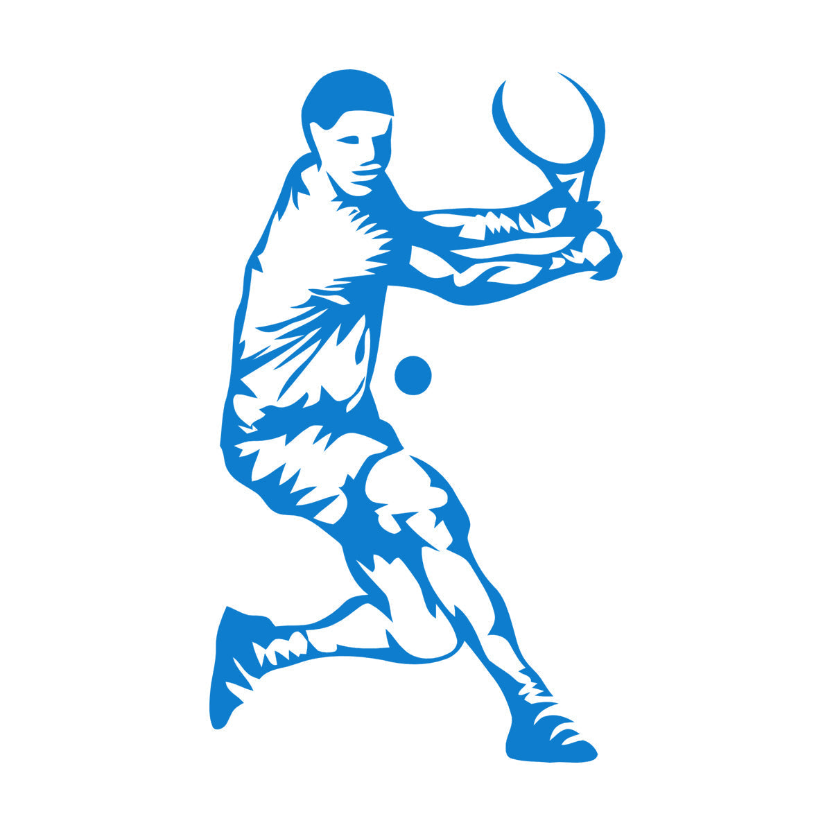 Vinyl Wall Decals Tennis Sport Fun Window Decals